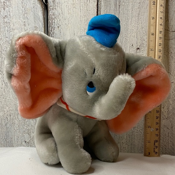 Disney Other - Vintage Disneyland Walt Disney world plush Dumbo elephant stuffed animal